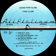 First Class (5) ‎– Going First Class