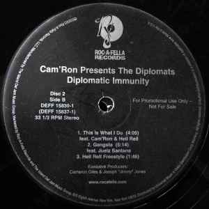 Cam'ron Presents The Diplomats ‎– Diplomatic Immunity