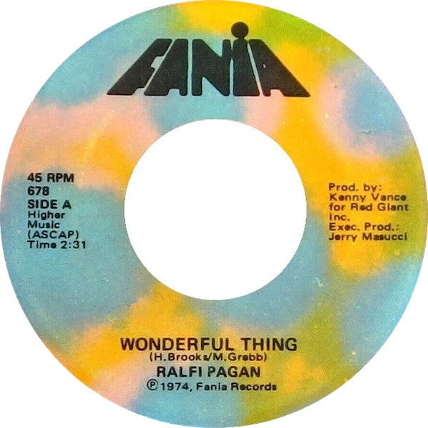 Ralfi Pagan ‎– Wonderful Thing