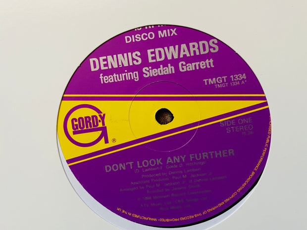 Dennis Edward - Don't look any further  UK Press