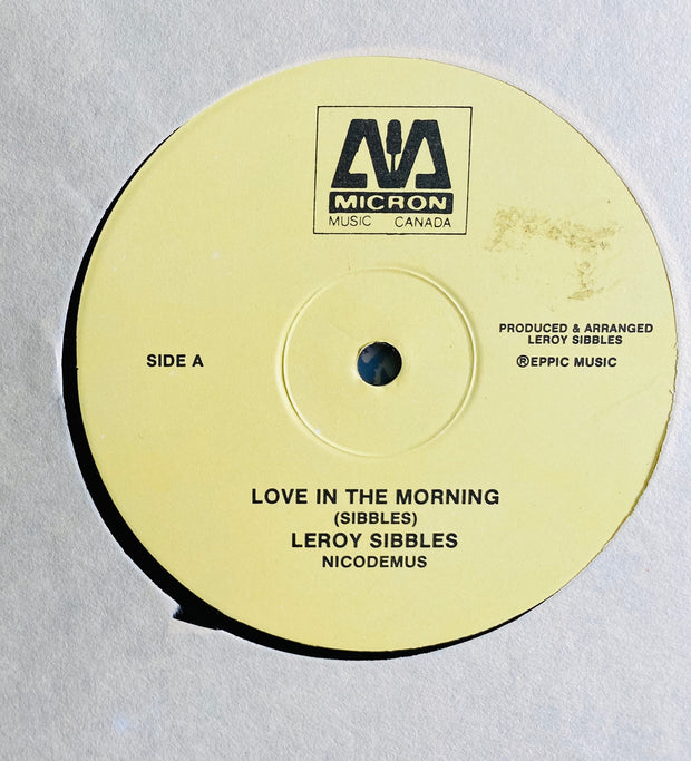 Leroy  Sibbles -Love in the morning