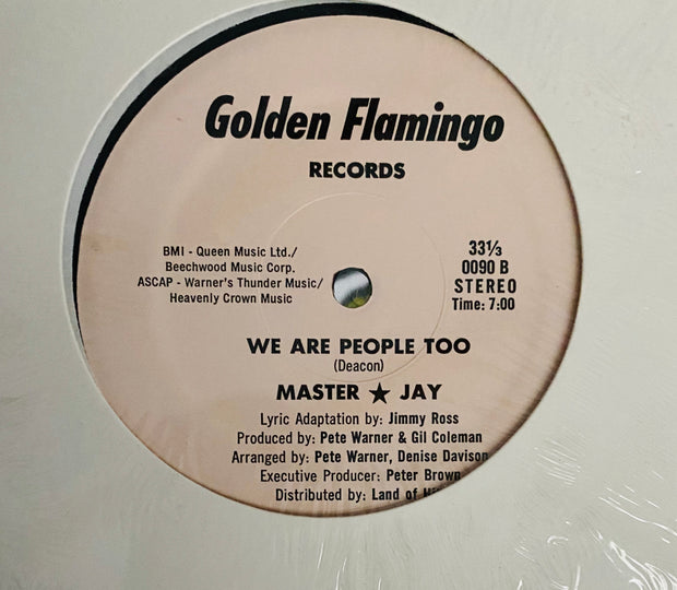 Master Jay - We are people too     SEALED Copy!