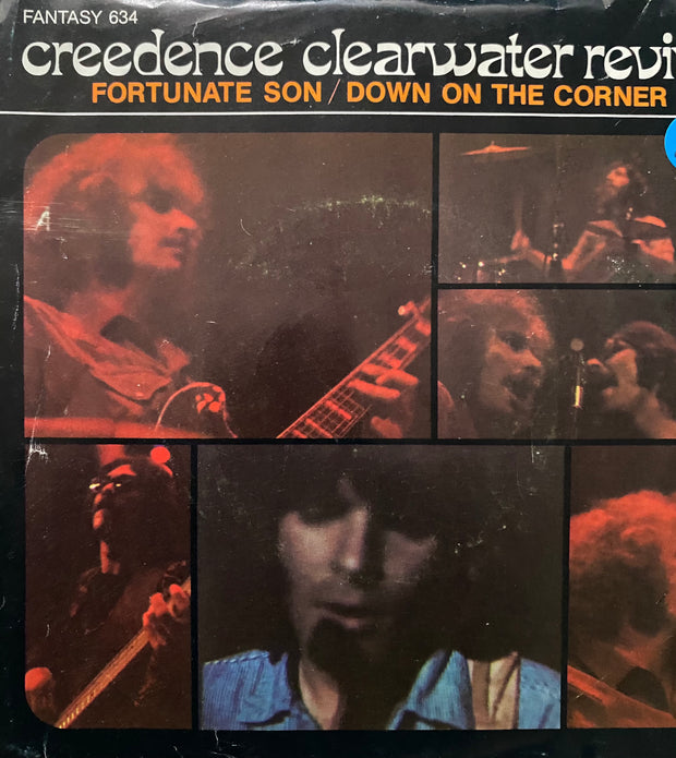 Creedence Clearwater Revival - Fortunate son, Don on the corner  PROMO COPY!