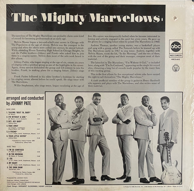 The Mighty Marvelows - The Mighty Marvelows