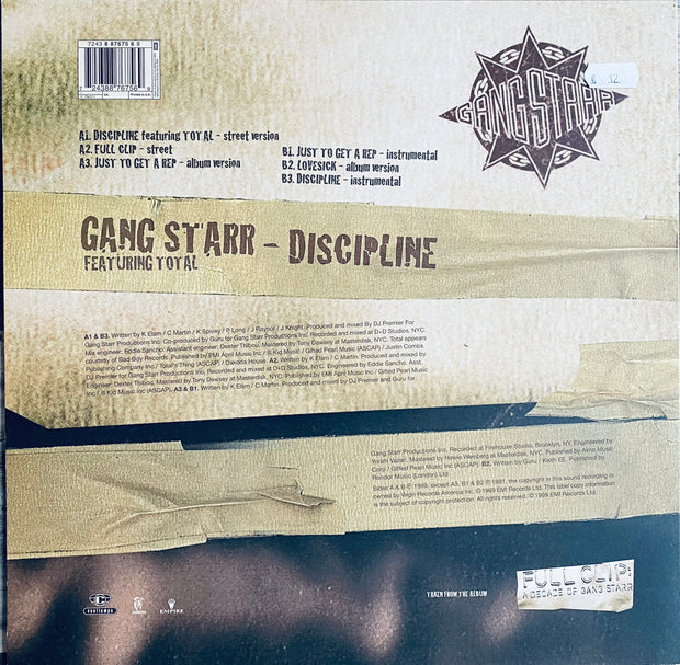 Gang Starr featuring Total - Discipline