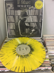 E.Blaze - For The  Luv Of It Vol.2 Reladed LP  Black-Yellow Spatter Limited Edition